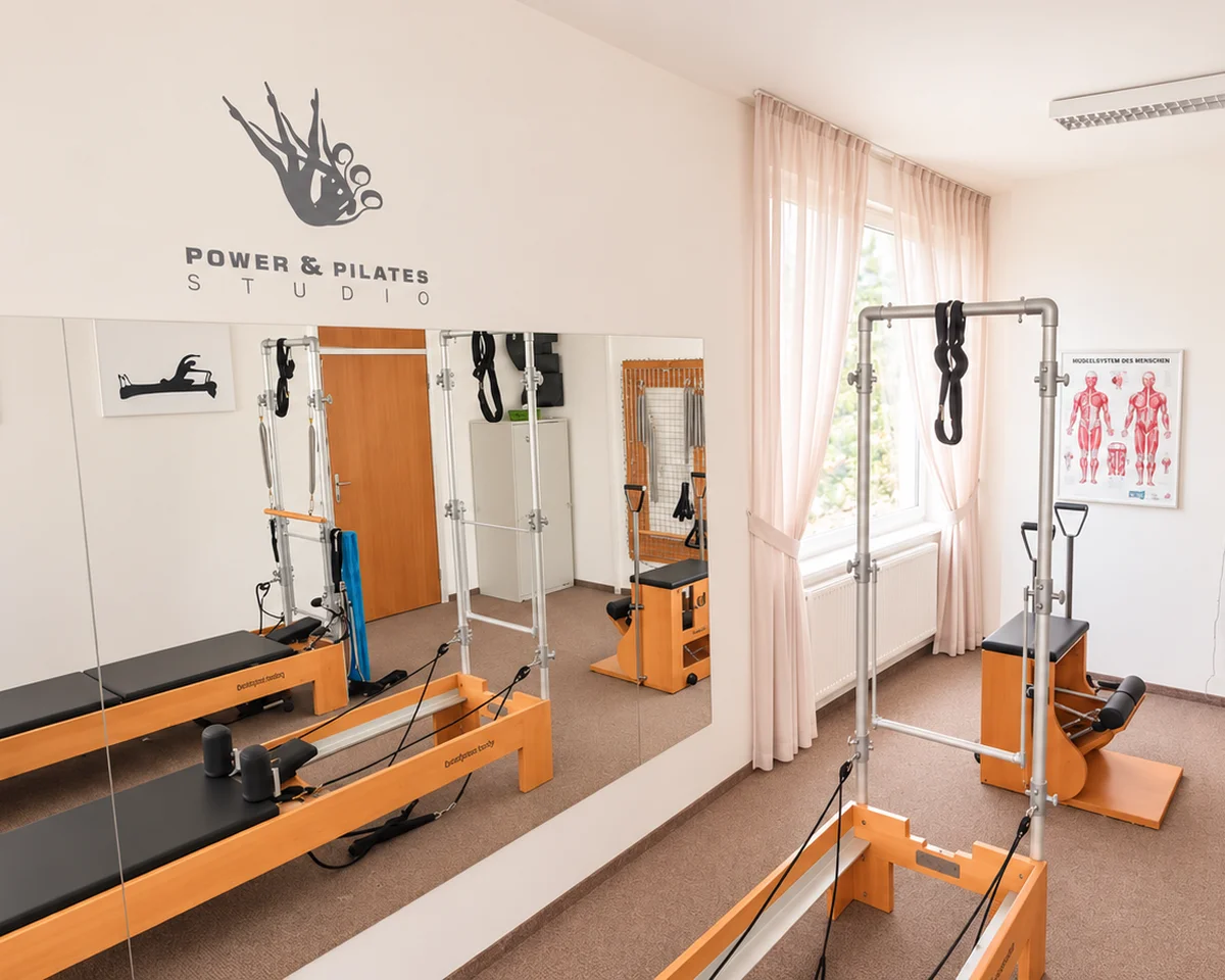 Interiér Power & Pilates Studia v Táboře
