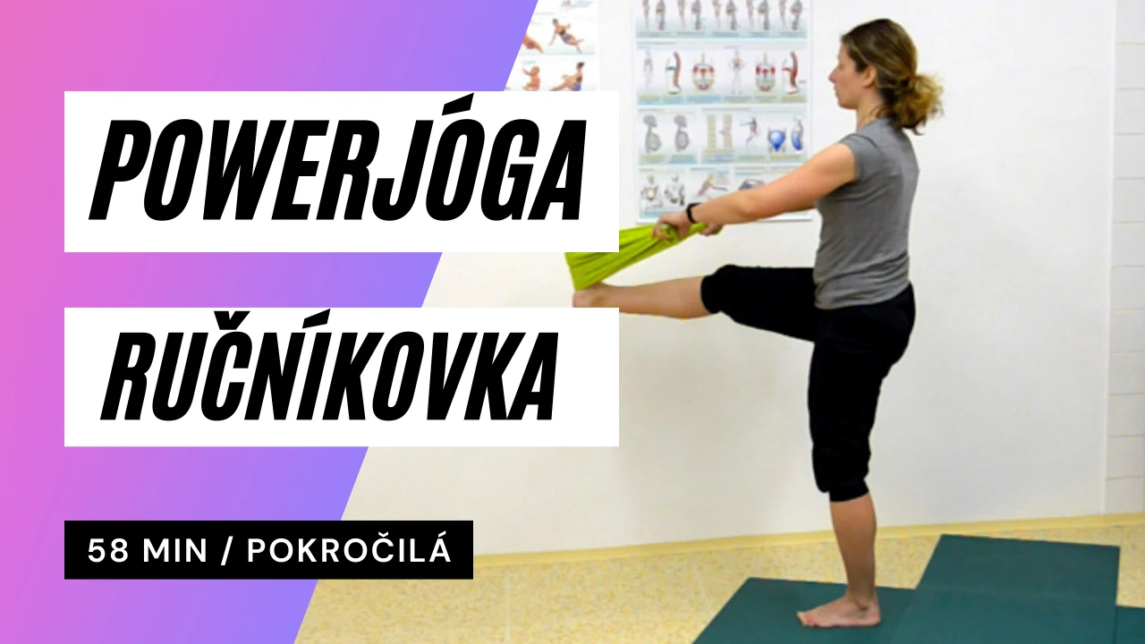 Powerjóga ručníkovka pro pokročilé